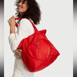 Victoria Secret V-Day packable tote bag